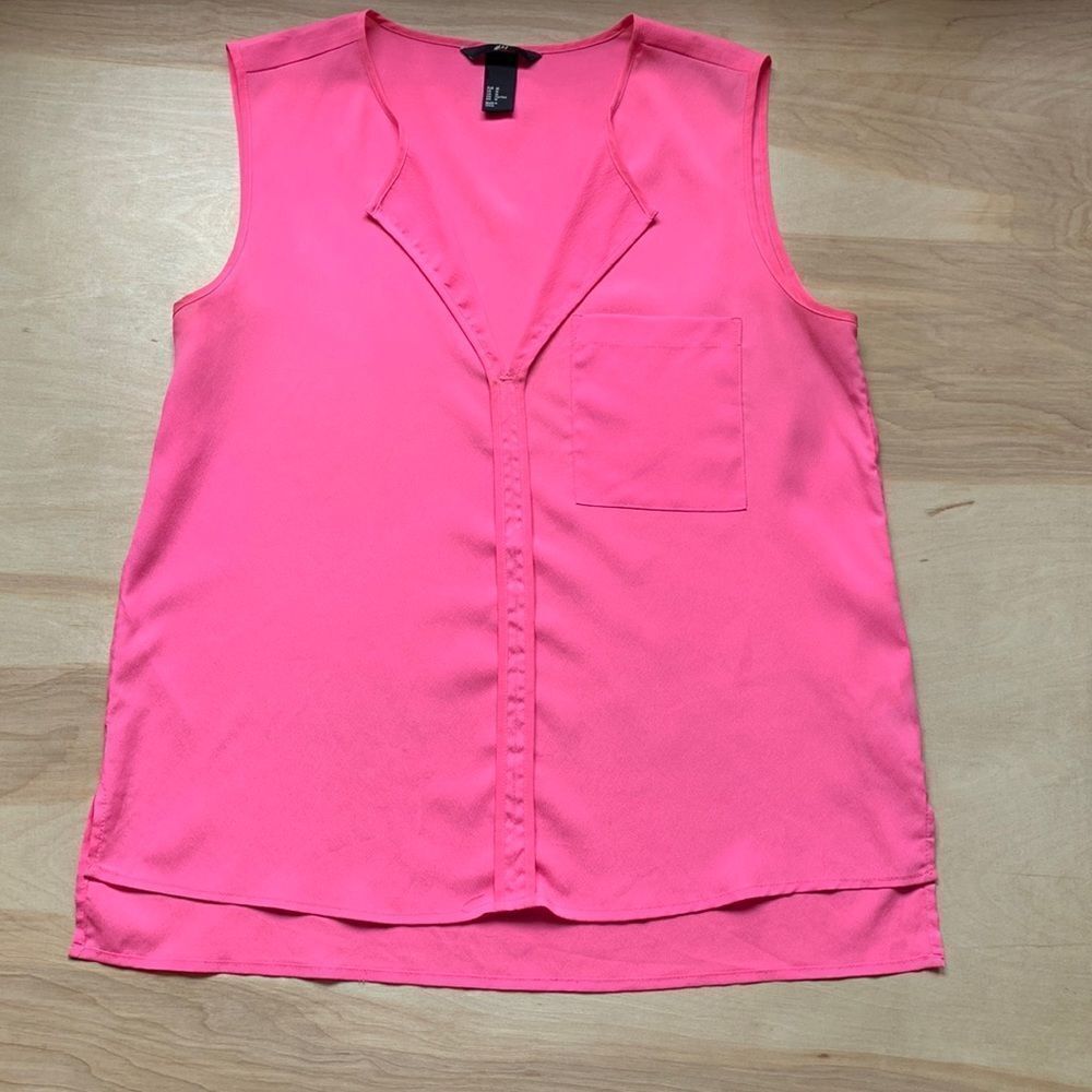 H&M Pink Shift Top